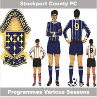 Programme Stockport County Football Edgeley Park Programmes - Various Home Games